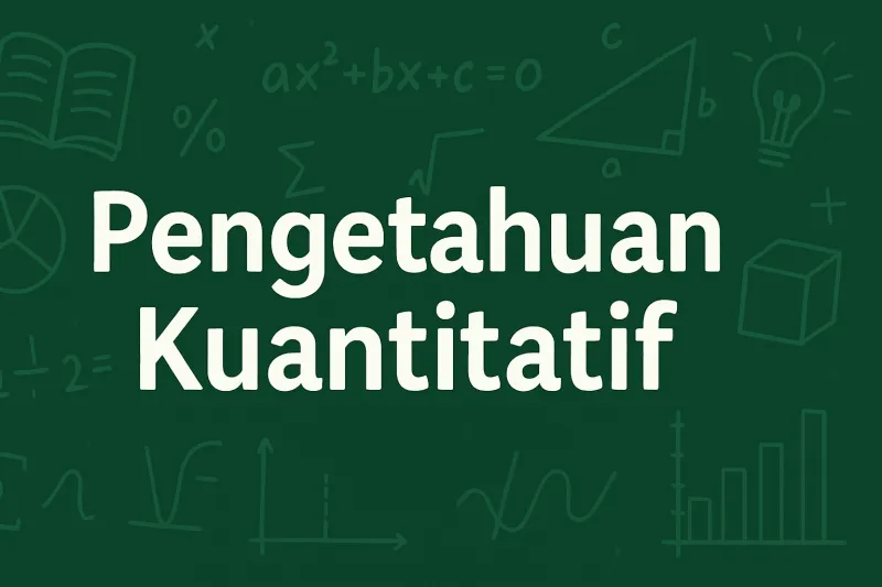 Soal Asli SNBT Pengetahuan Kuantitatif Tahun 2023 (Part 3)
